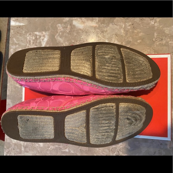 COACH- Espadrilles Sneakers-Fuschia 9.5 - Picture 5 of 8